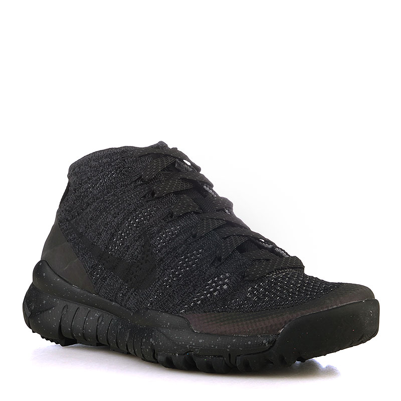 женские черные кроссовки Nike WMNS Flyknit TRNR Chukka FSB 805093-001 - цена, описание, фото 1